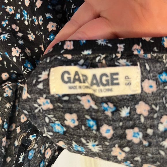 Cropped floral blouse tank - Picture 4 of 5